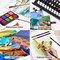 175 Piece Deluxe Art Set with 2 Drawing Pads, Acrylic Paints, Crayons, Colored Pencils, Paint Set in Wooden Case, and Professional Art Kit.Art supplies for adults, teenagers, and artists, paint supplies